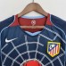 Atletico Madrid 04/05 Away Dark Blue Soccer Jersey